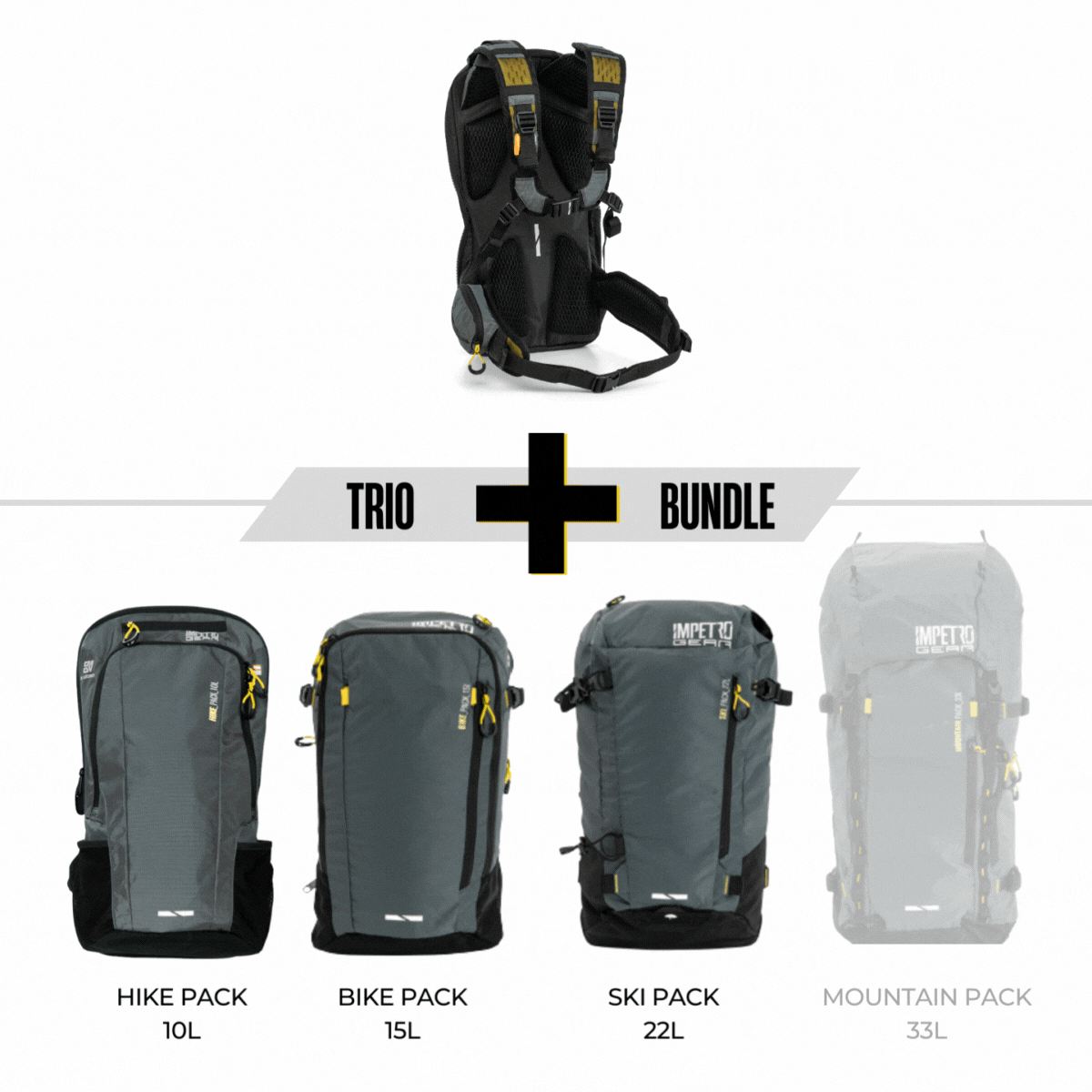 Trio Bundle (choice of 3 backpacks) – Baltoro