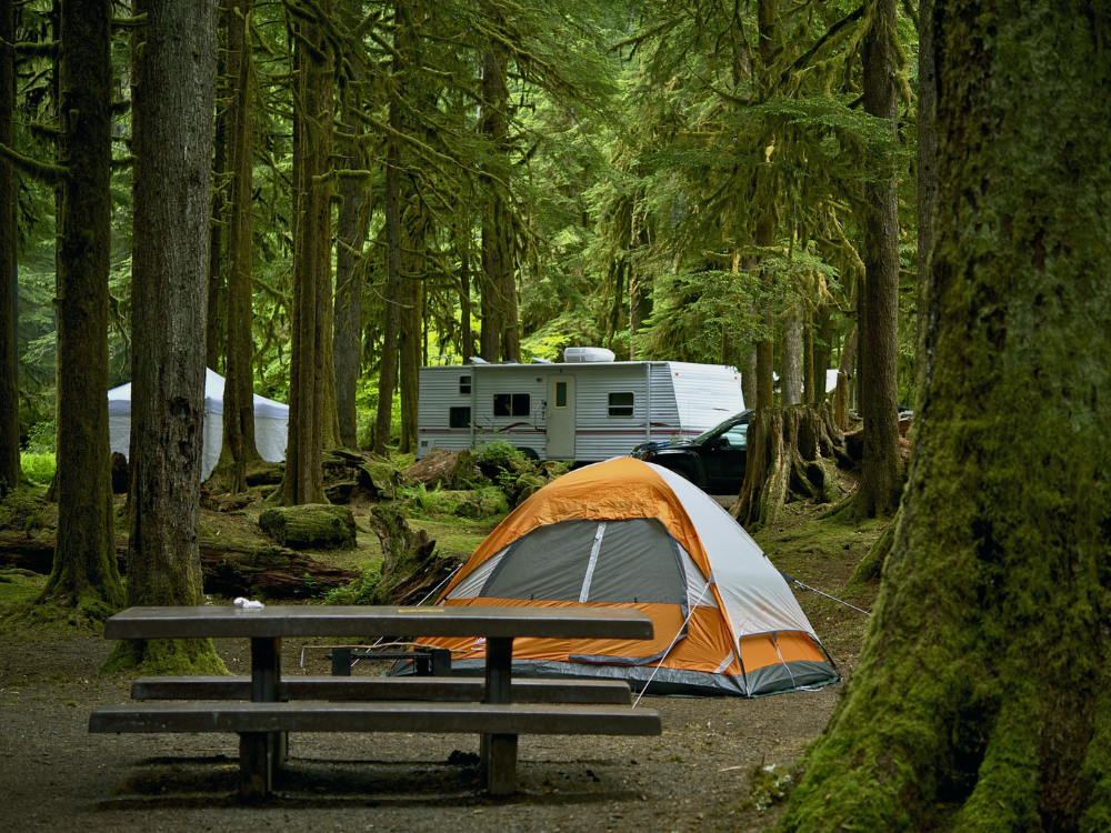 10 Best Places to camp in the U.S this Fall